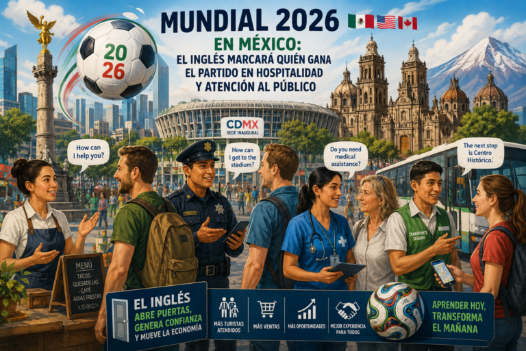 Inglés, el Idioma del Mundial 2026.