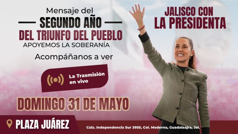 Candelaria Ochoa invita al Aniversario de la Transformación.