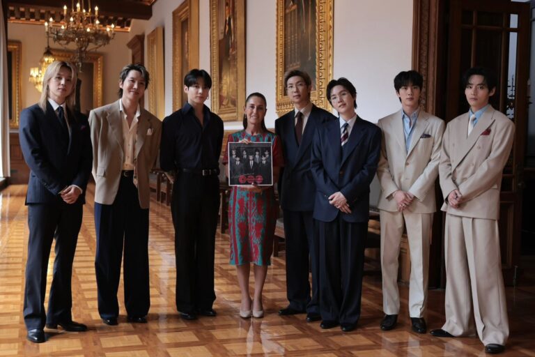 BTS en Palacio Nacional