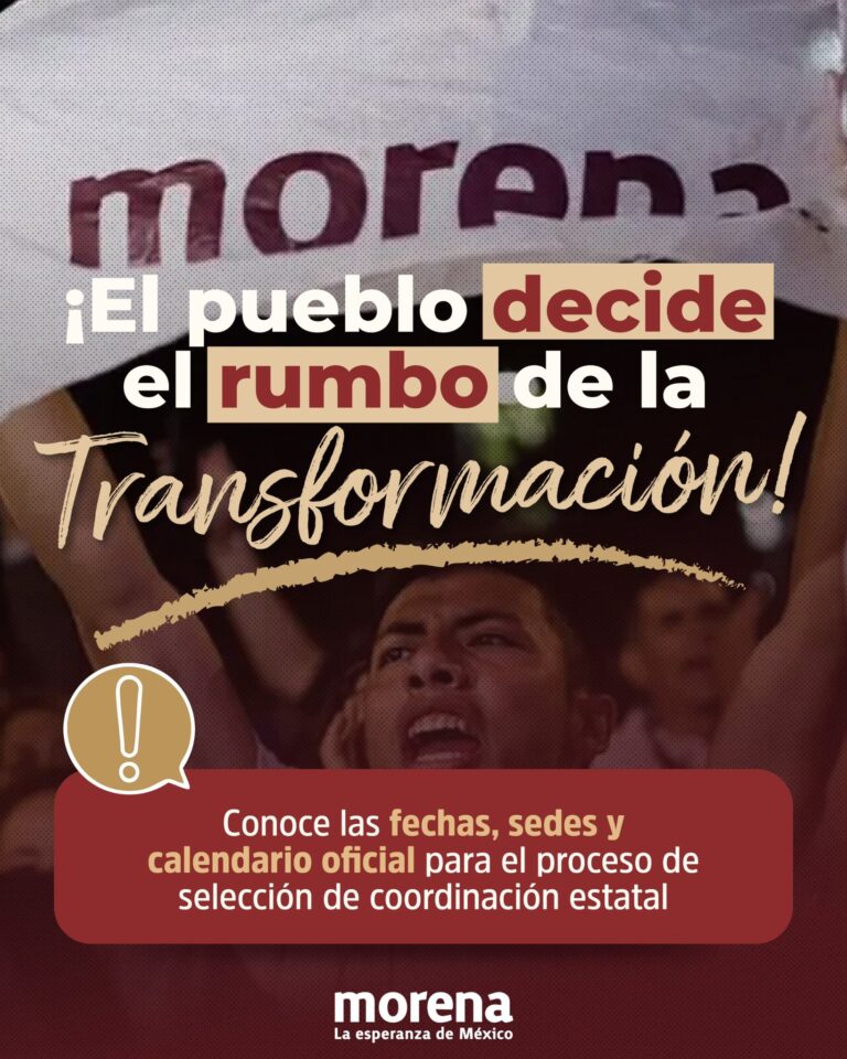Morena Pone en Marcha Proceso Interno.